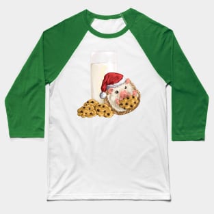 Christmas Cookie Hog Baseball T-Shirt